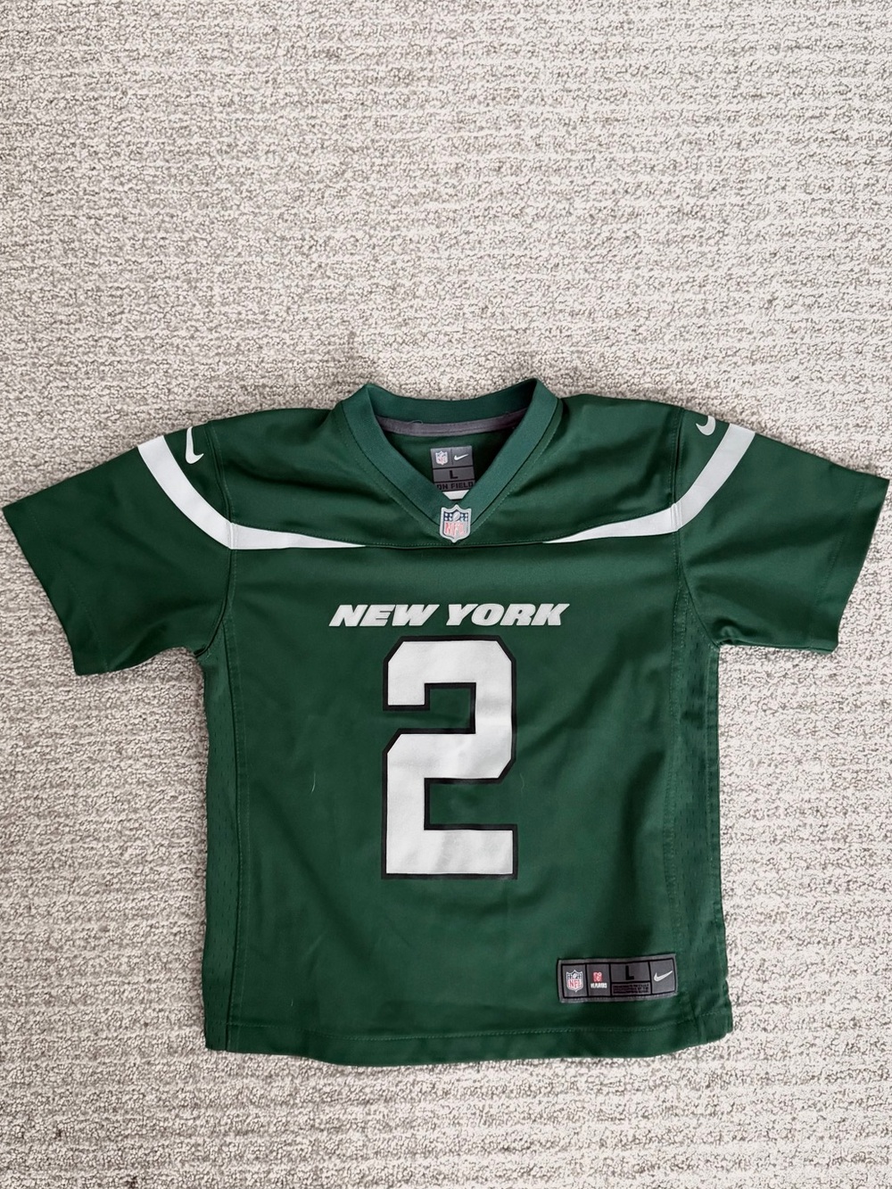 Nike Kids Green New York Jets Jersey